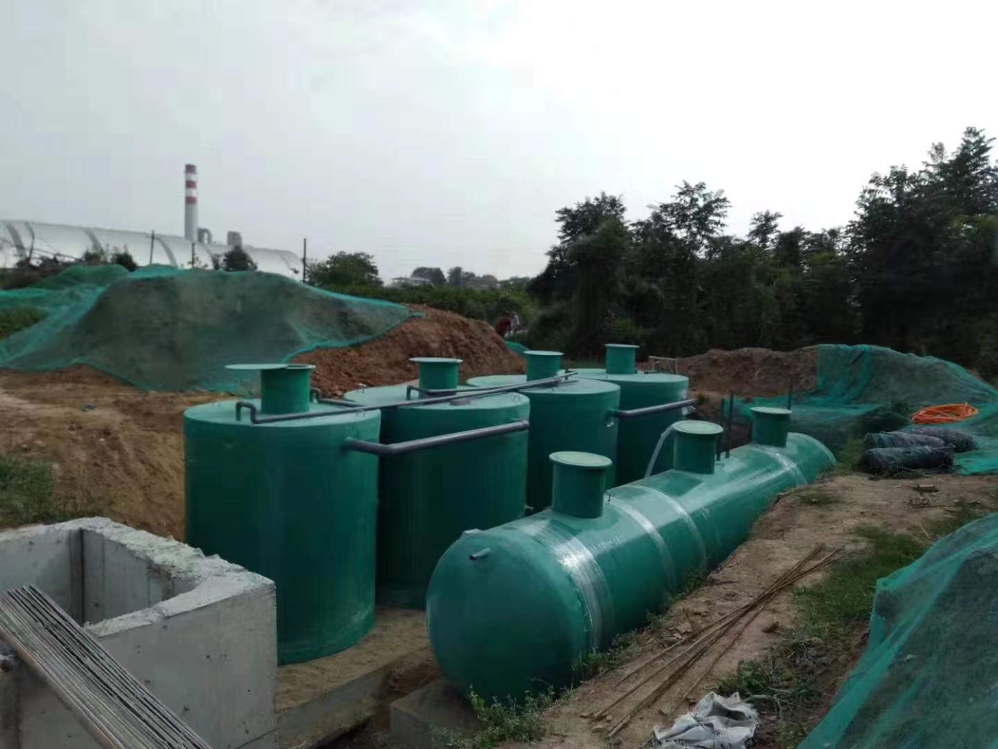 玻璃钢一体化污水处理设备 玻璃钢一体化污水处理设备